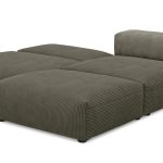 Угловой диван Фиджи большой и глубокий (Еврокнижка) Cilium Brown