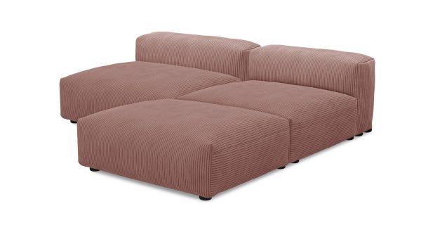 Угловой диван Фиджи большой и глубокий (Еврокнижка) Cilium Coral Еврокнижка (210х242х62см) — изображение 2