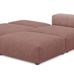 Угловой диван Фиджи большой и глубокий (Еврокнижка) Cilium Coral