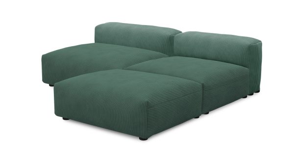 Угловой диван Фиджи большой и глубокий (Еврокнижка) Cilium Forest Еврокнижка (210х242х62см) — изображение 2