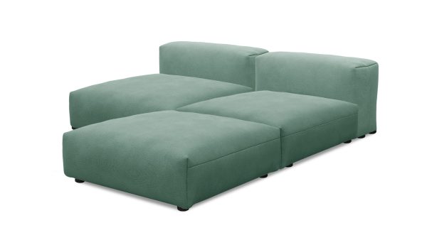 Угловой диван Фиджи большой и глубокий (Еврокнижка) Vivaldi 10 Еврокнижка (210х242х62см) — изображение 2