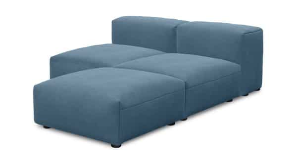 Угловой диван Фиджи малый (Еврокнижка) Vivaldi 13 Еврокнижка (168х210х62см) — изображение 2