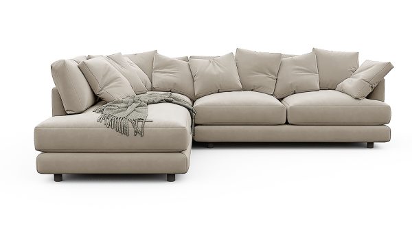 Угловой диван Ибица Velutto 16 Еврокнижка (300х209х90см) — изображение 2