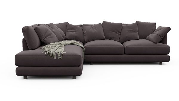 Угловой диван Ибица Velutto 19 Еврокнижка (300х209х90см) — изображение 2