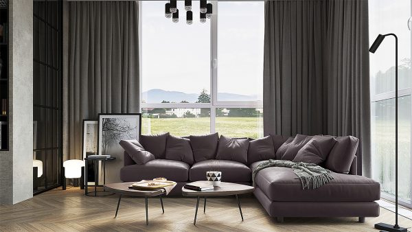 Угловой диван Ибица Velutto 19 Еврокнижка (300х209х90см) — изображение 3