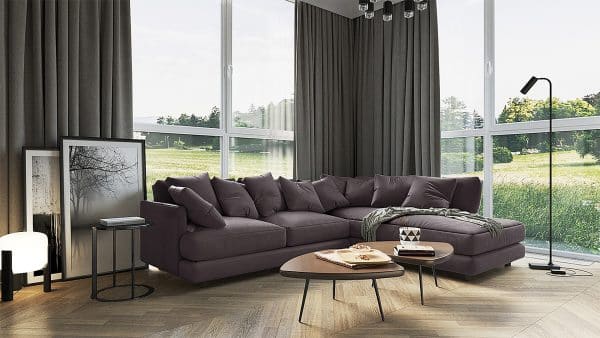 Угловой диван Ибица Velutto 19