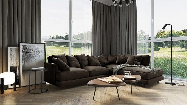 Угловой диван Ибица Velutto 23