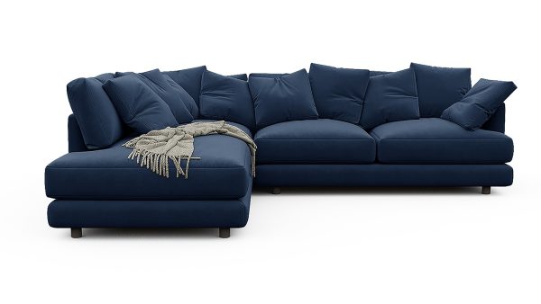 Угловой диван Ибица Velutto 54 Еврокнижка (300х209х90см) — изображение 2