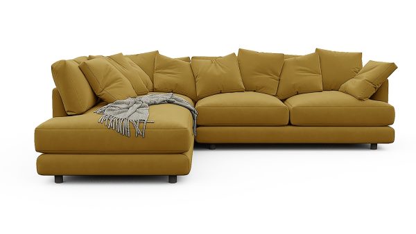 Угловой диван Ибица Velutto 56 Еврокнижка (300х209х90см) — изображение 2