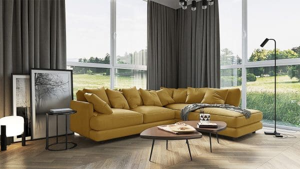 Угловой диван Ибица Velutto 56