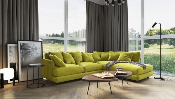 Угловой диван Ибица Vivaldi 15 Еврокнижка (300х209х90см) — изображение 2