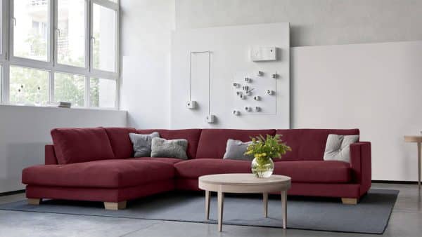 Угловой диван Плимут (большой) Альма 33 Тик так (300х221х95см) — изображение 2