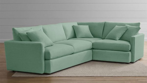 Угловой диван Стелф ЭКО Vivaldi 09 Еврокнижка (231х185х90см) — изображение 2