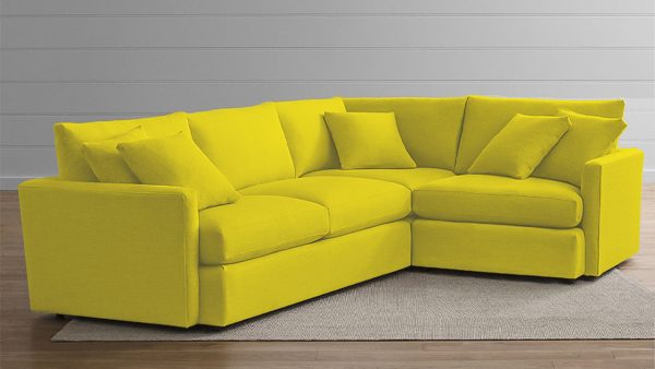 Угловой диван Стелф ЭКО Vivaldi 15 Еврокнижка (231х185х90см) — изображение 2