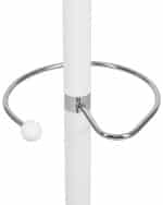 Вешалка напольная DOBRIN BONNY, белый мрамор, белый — изображение 4