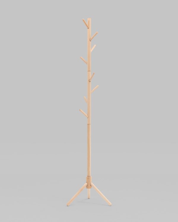 Вешалка напольная Hook светлое дерево — изображение 2