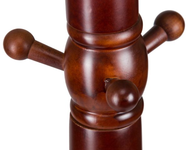 Вешалка напольная LM-SG-9, коричневый — изображение 4