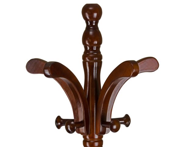 Вешалка напольная LM-SY-819F, коричневый — изображение 3