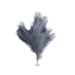 Ветка декоративная с искусственными перьями