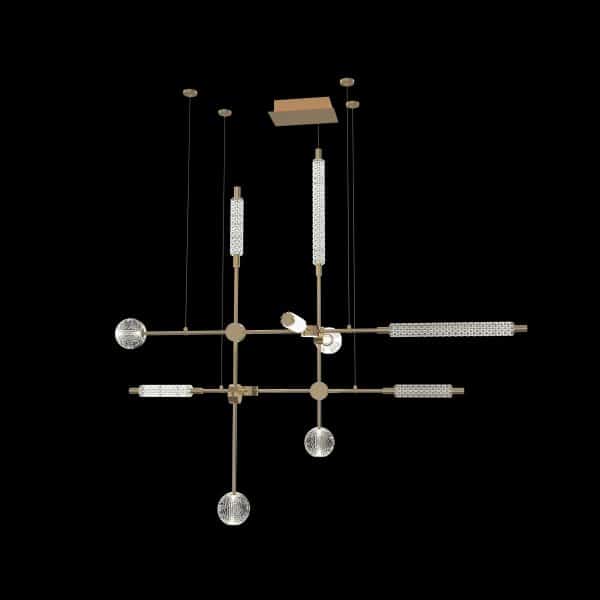 Подвесной светильник MD24083005-10AY-001 gold — изображение 2