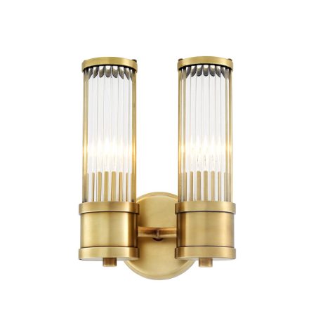 Настенный светильник Allen 7001-2 brass