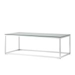 Журнальный стол 120*60 ТАУН серебро