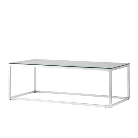 Журнальный стол 120*60 ТАУН серебро