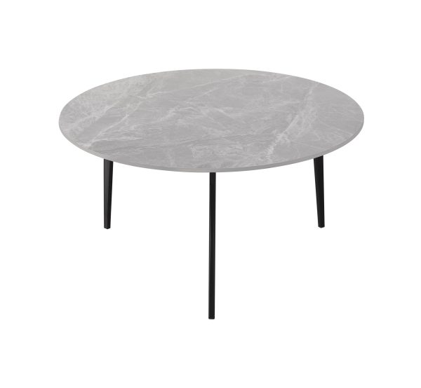 Журнальный столик Aliara серая керамика — изображение 3