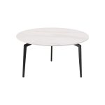 Журнальный столик Aliara светлая керамика