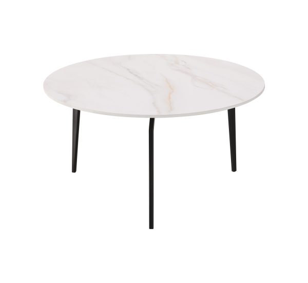 Журнальный столик Aliara светлая керамика — изображение 3