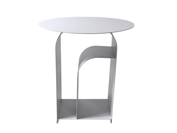 Журнальный столик Arwel металл белый