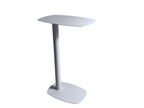 Журнальный столик Eanna L металл белый