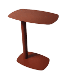 Журнальный столик Eanna S металл красный