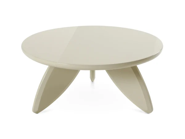 Журнальный столик Lapix round бежевый — изображение 2