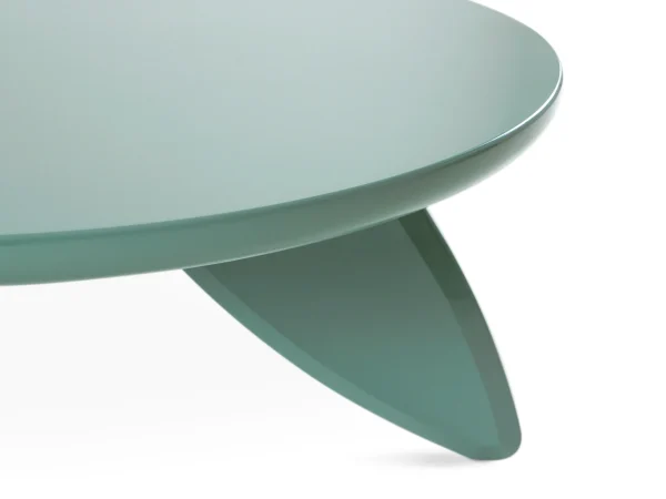Журнальный столик Lapix round светло-зеленый — изображение 5