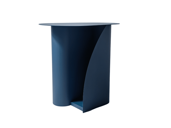 Журнальный столик Yvaine металл синий