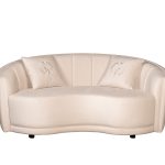 102AN-33822 Диван двухместный бежевый 187*106*79см (без канта)