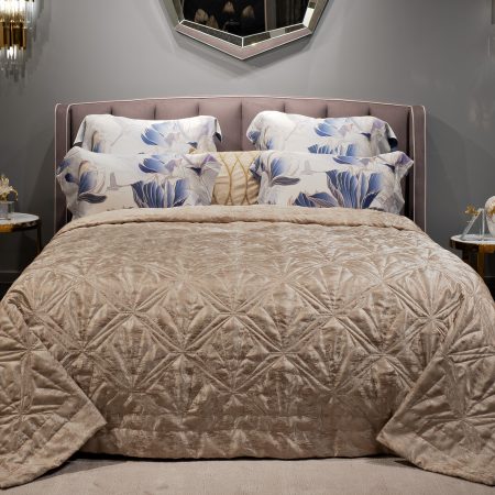 121GD-14612 Покрывало Houston Кристалло 260*260 со стежкой