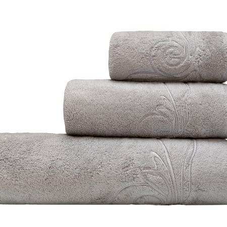 145ERT-00402 Полотенце Лирика модал серое 30*50