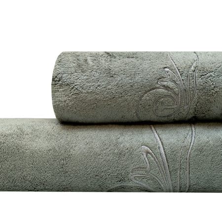 145ERT-00603 Полотенце Лирика модал зеленое 50*90