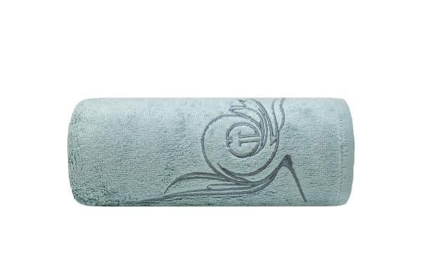 145ERT-00604 Полотенце Лирика модал голубое 50*90 — изображение 2