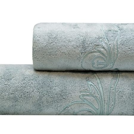 145ERT-00606 Полотенце Лирика модал бирюзовое 50*90