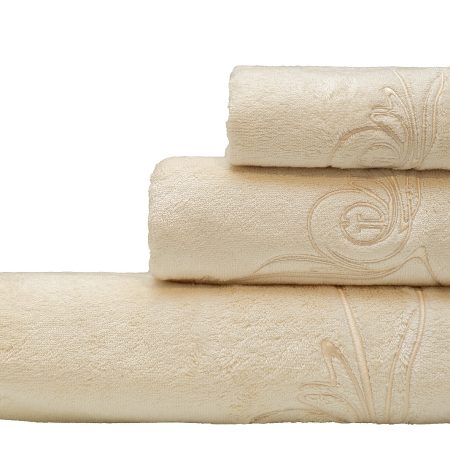 145ERT-00609 Полотенце Лирика модал экрю 50*90