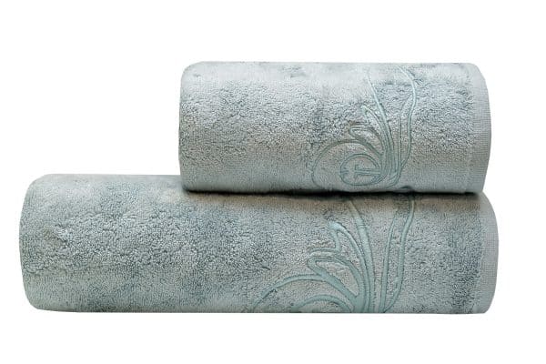 145ERT-00806 Полотенце Лирика модал бирюзовое 70*140