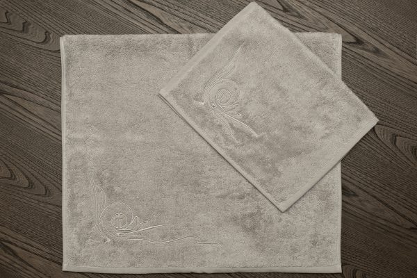 145ERT-00807 Полотенце Лирика модал бежевое 70*140 — изображение 5