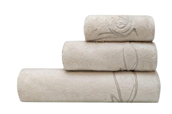 145ERT-00807 Полотенце Лирика модал бежевое 70*140