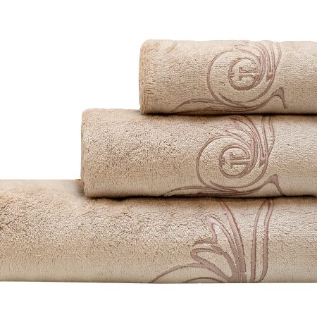 145ERT-00808 Полотенце Лирика модал кофе 70*140