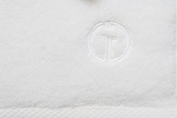 181AB-18101 Полотенце Соло хлопок белое 30*50 — изображение 3