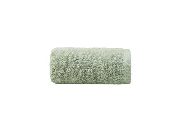 181AB-18104 Полотенце Соло хлопок зеленое 30*50 — изображение 2