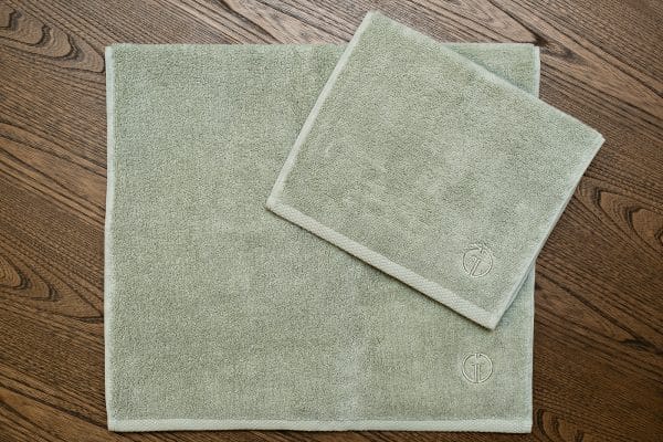 181AB-18304 Полотенце Соло хлопок зеленое 70*140 — изображение 5